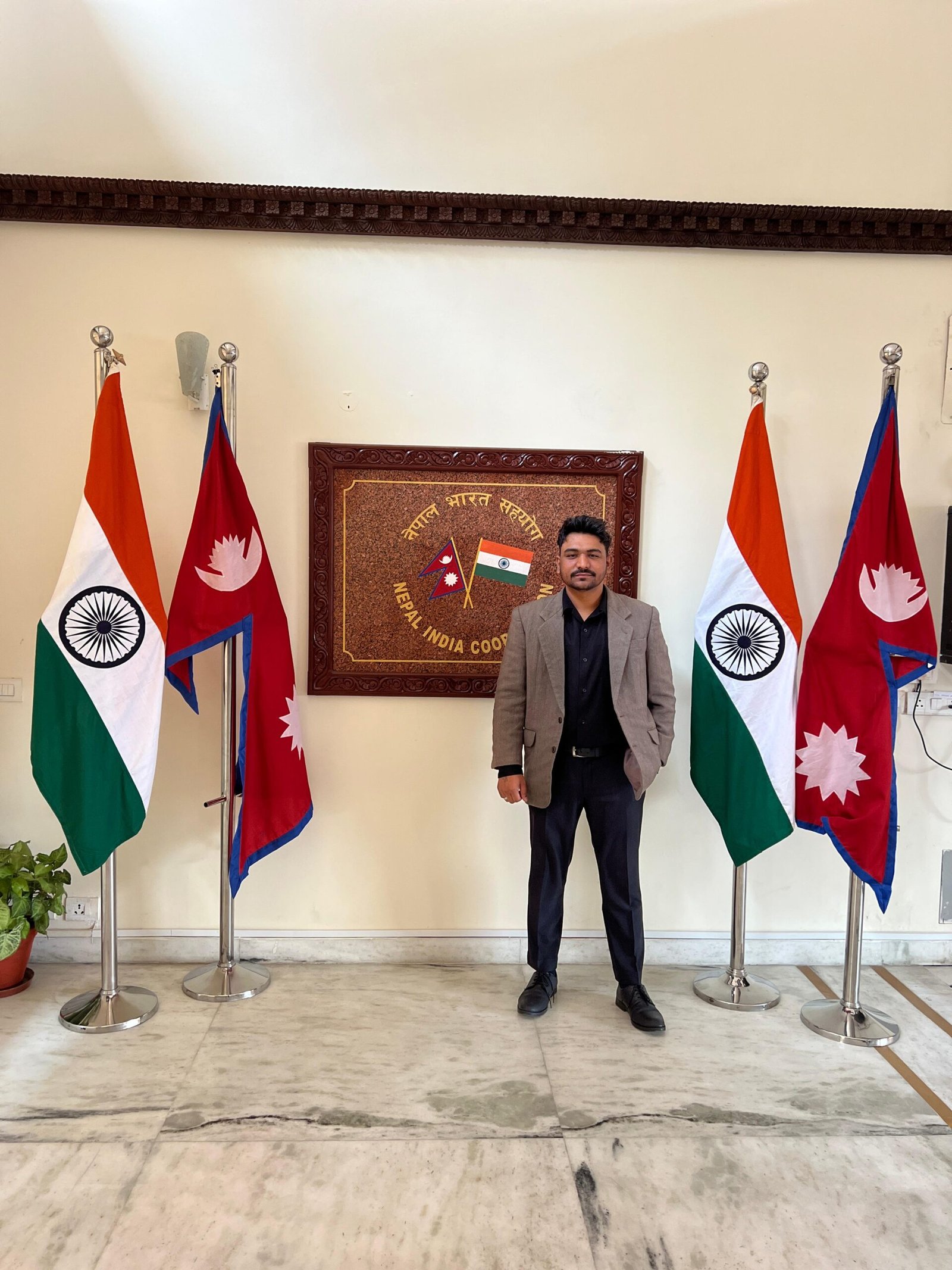 Jai Suryawansi at an India-Nepal cooperation forum