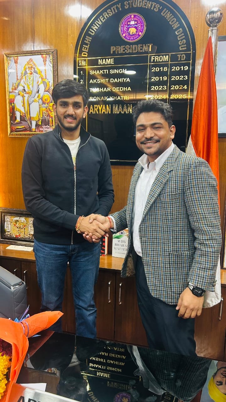 Jai Suryawansi with Aryan Mann