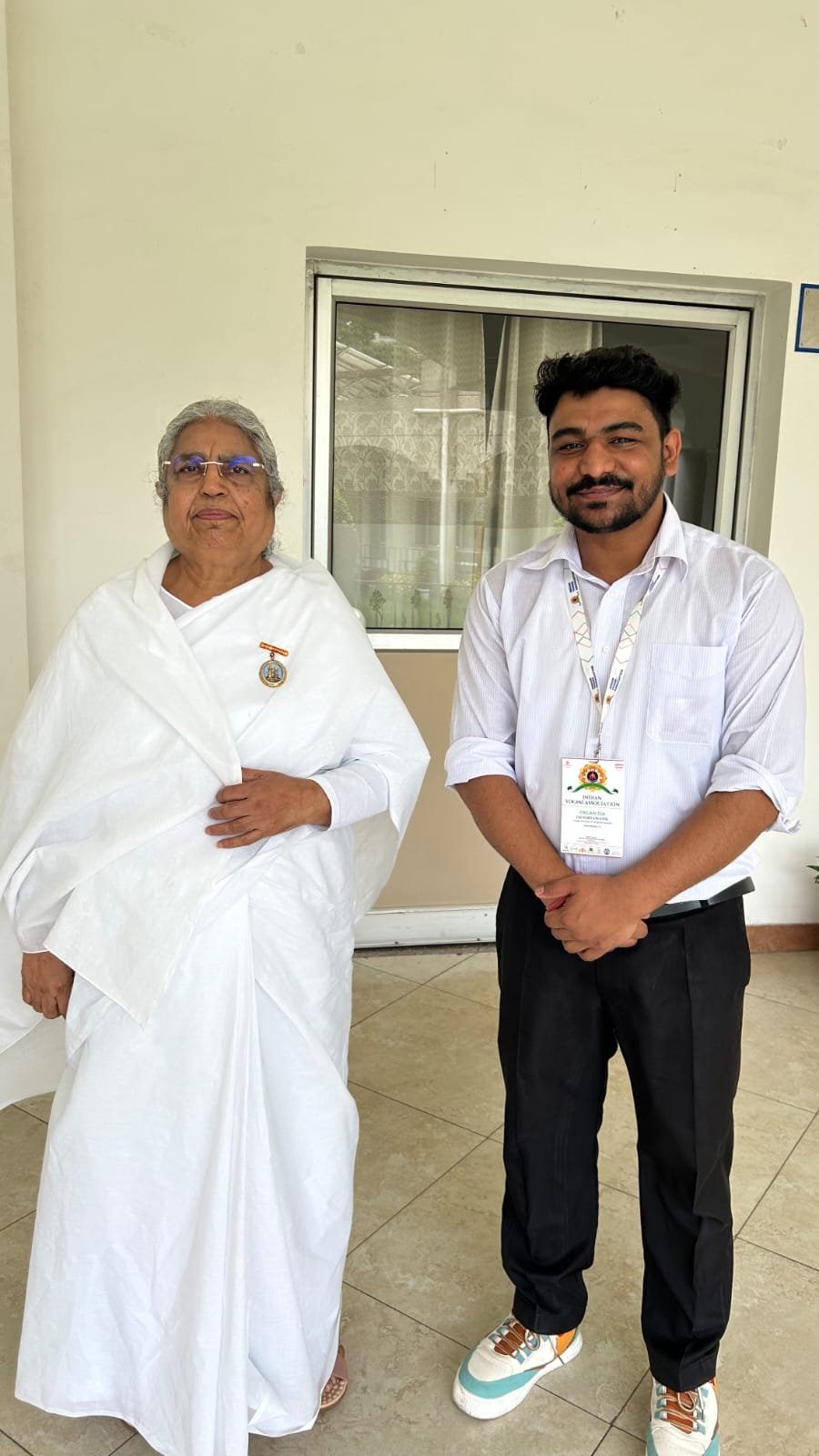 Jai Suryawansi at an Indian Yogini Association event